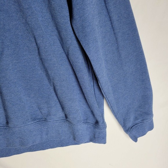 Jos. A. Bank Men's Pullover Sweater Size XXL Blue Patched Elbow Tailored Fit - Picture 5 of 10